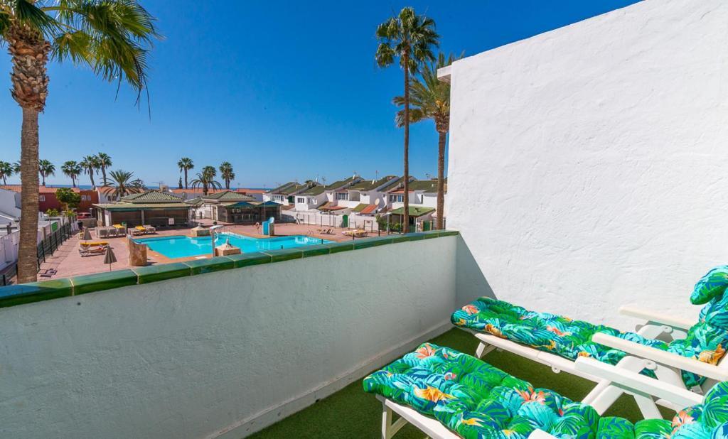 Deluxe Duplex Bungalow Private Parking Maspalomas  Dış mekan fotoğraf